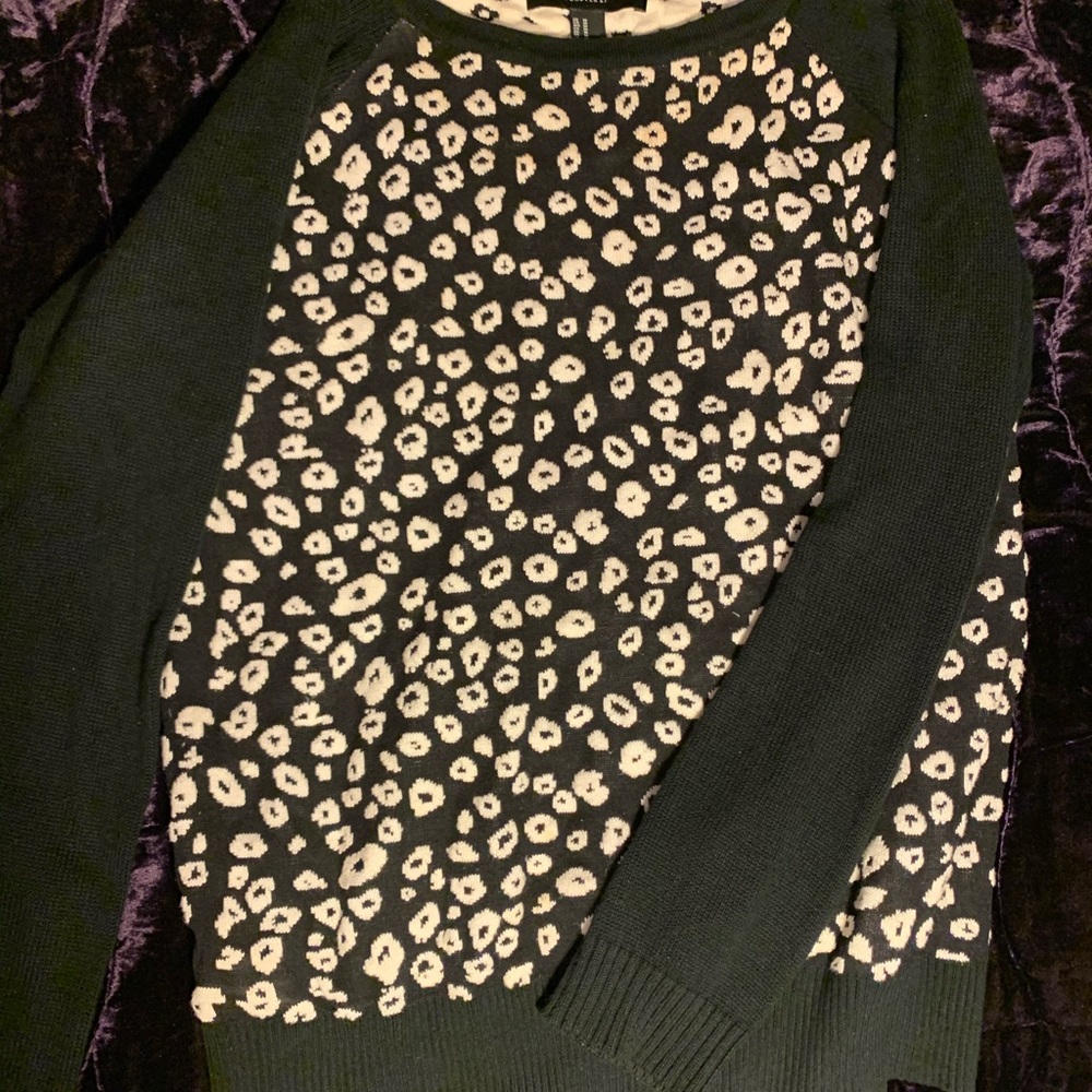 Leopard print F21 sweater!